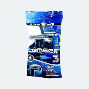 تیغ اصلاح سه لبه 4 عددی لمسر