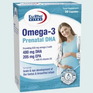 قرص امگا 3 در بارداری یوروویتال