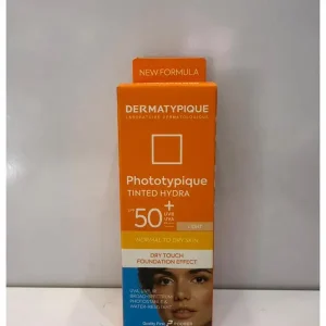 ضد آفتاب فلوئید پوست خشک رنگی درماتیپیک