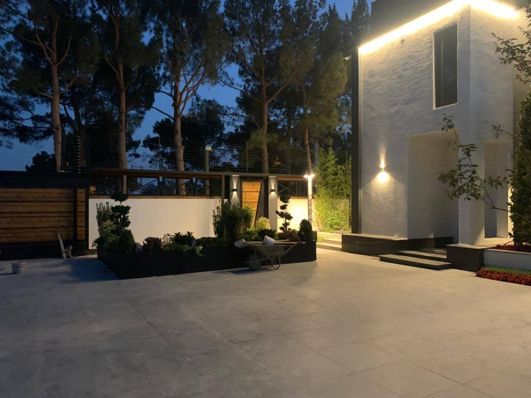 پروژه طراحی و نورپردازی زیبادشت کرج