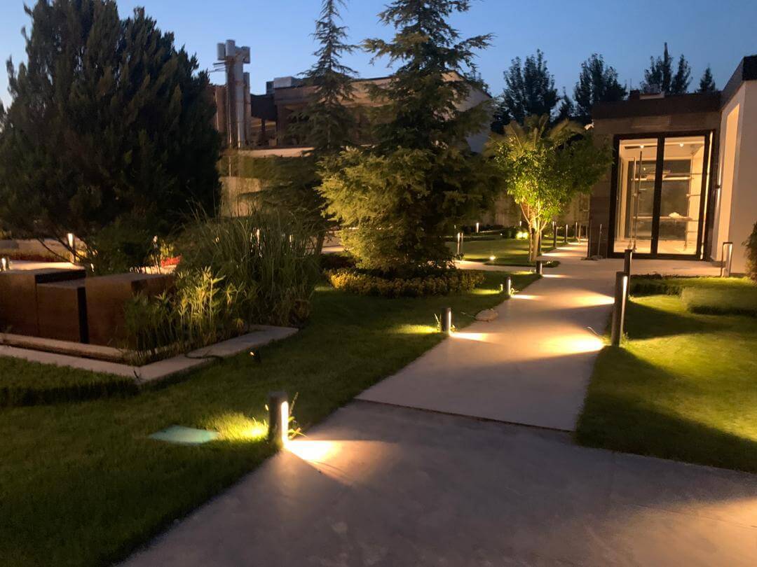 طراحی و نورپردازی ویلای شخصی
