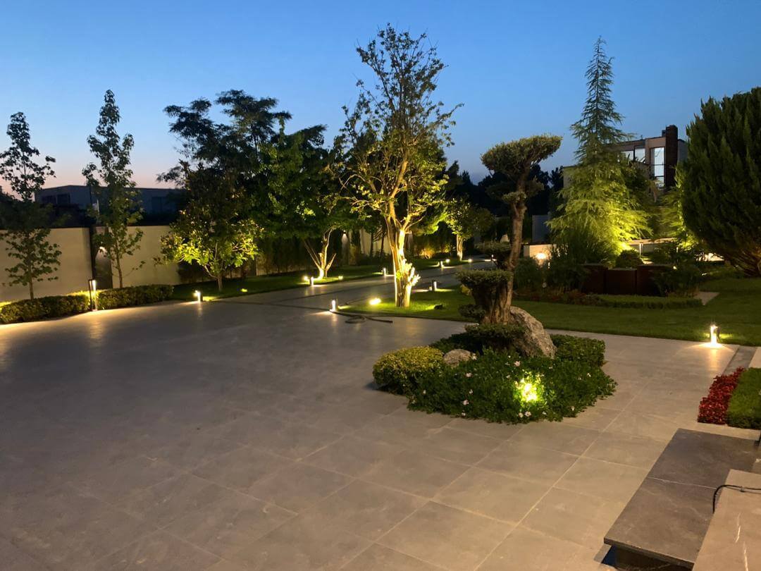 نورپردازی ویلای شخصی