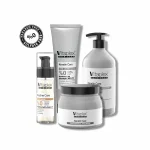 ماسک مو داخل حمام موهای کراتینه